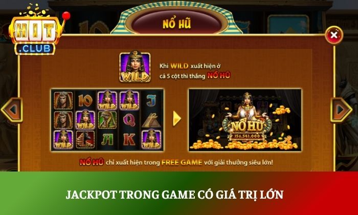 Jackpot trong game có giá trị lớn