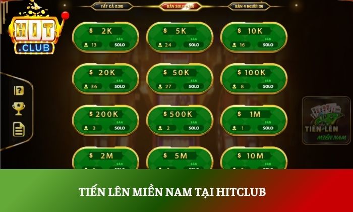 Tiến lên miền Nam tại Hitclub