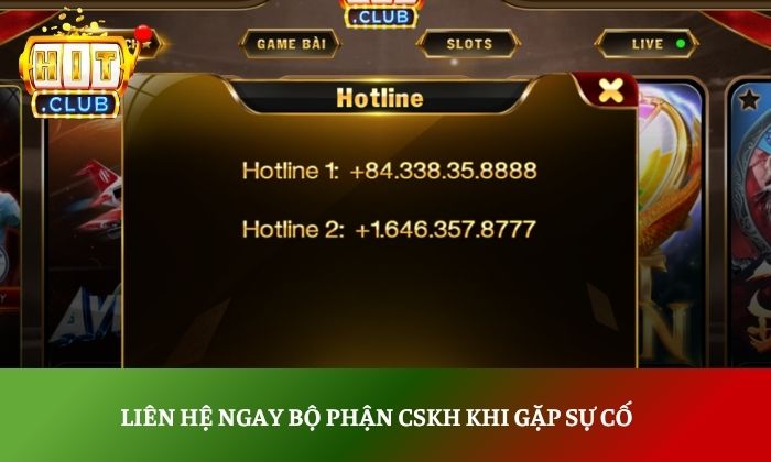 HITCLUB | Tải Hit.Club App Game Bài Đổi Thưởng Uy Tín 2026 42 Liên hệ ngay bộ phận CSKH khi gặp sự cố