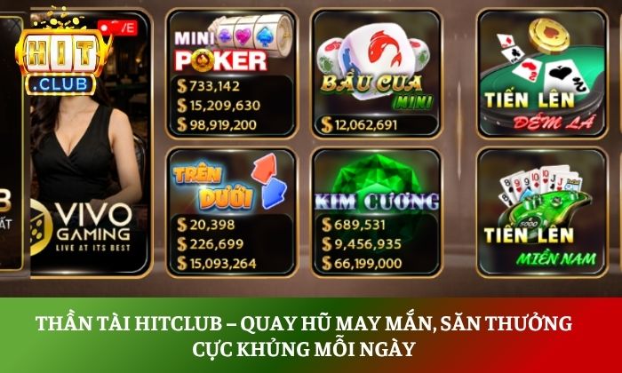 Kim Cương Hitclub – Quay là trúng, nhận thưởng cực đã 1 Kim Cương Hitclub