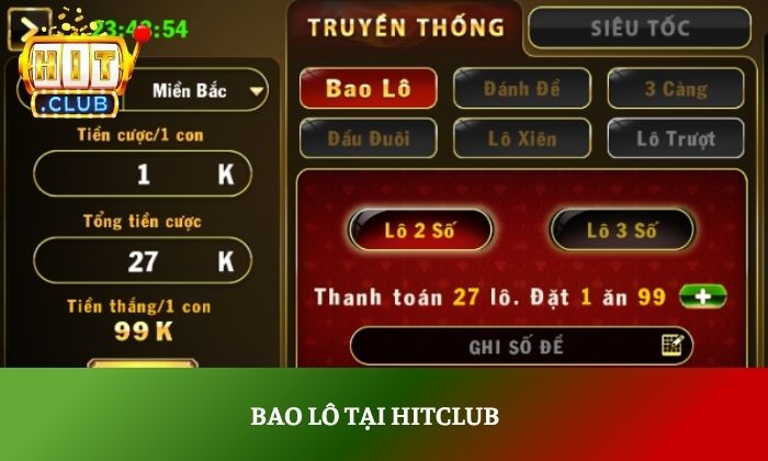 Bao lô tại Hitclub