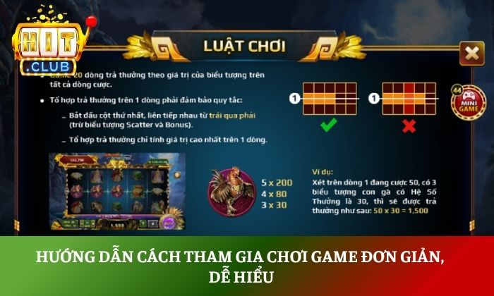 Sơn Tinh Thủy Tinh Hitclub | Trải nghiệm slot game huyền thoại đỉnh cao 3 Hướng dẫn cách tham gia chơi game đơn giản, dễ hiểu